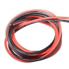 CAVO SILICONICO ROSSO NERO 14 AWG