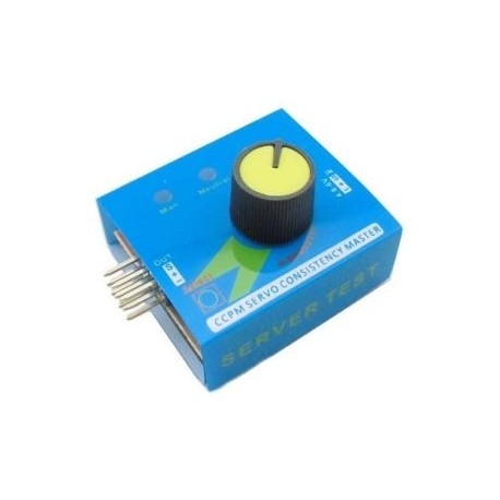 TESTER PER SERVO 3 CANALI