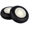 COPPIA RUOTE SUPERLEGGERE 30 MM
