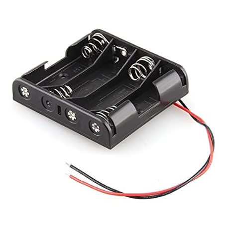 CONTENITORE PER 4 BATTERIE AA