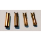 CONNETTORI DORATI 5 COPPIE 4 MM