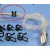 FASCETTE A MOLLA PER TUBICINI 6 MM