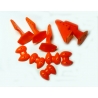 SQUADRETTE COMANDO ROSSE 27 MM 5 PEZZI