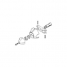 OGIVA ALLUMINIO PER ELICHE RIPIEGABILI MM 40 ASSE 4 MM