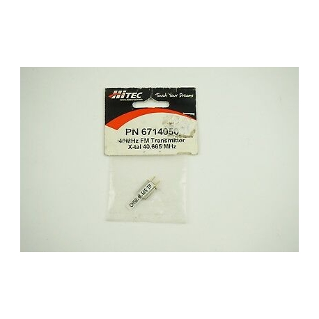 QUARZO HITEC PER RICEVENTE 40 MHZ
